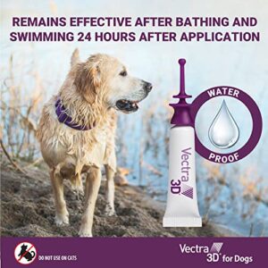 Vectra 3D for Dogs Flea, Tick & Mosquito Treatment & Prevention for Medium Dogs (21 – 55 lbs), 6 Month Supply