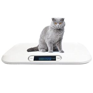 digital portable pet dog cat scale 44 lb x 0.22 lb by ibe supply (one pack)