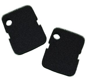 zanyzap bio sponge for penn-plax cascade 700/1000 canister filter foam - 2 pack