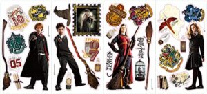 roommates rmk1547scs harry potter peel and stick wall decals 10 inch x 18 inch
