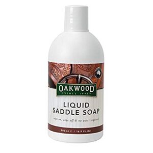 oakwood liquid saddle soap, neutral, 16.9 oz, (50-2156)