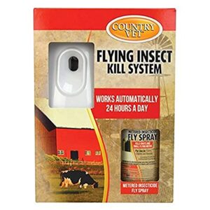 country vet equine automatic flying insect control kit (case of 1)