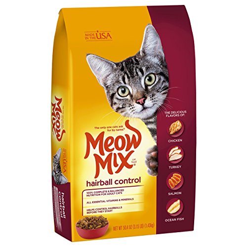 Meow Mix Hairball Control, 3.15-Pounds (Pack Of 3)