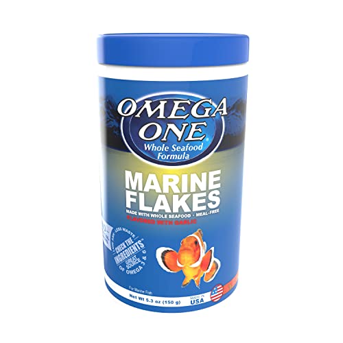 Omega One Garlic Marine Flakes, 5.3 oz