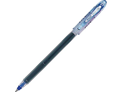 PILOT 14002 Rollerball Gel Pen,.7Mm,Nonrefillable,Clear Barrel,Blue Ink