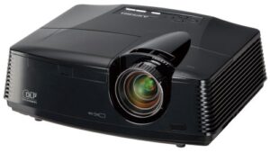 mitsubishi hc4000 300-inch 1080p front projector (black)