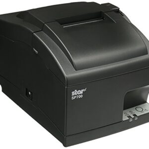 Star Micronics 37999160 Model SP712ML Impact Friction Printer, Tear Bar, Power Supply Included, Gray