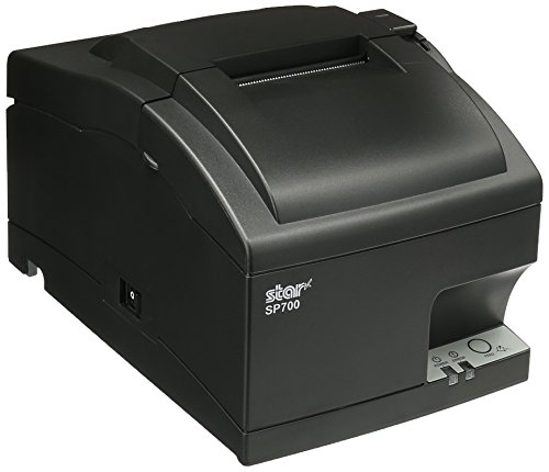 Star Micronics 37999160 Model SP712ML Impact Friction Printer, Tear Bar, Power Supply Included, Gray