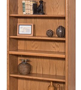 Martin Furniture Contemporary 6 Shelf Bookcase - Fully Assembled