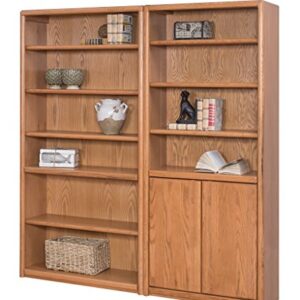 Martin Furniture Contemporary 6 Shelf Bookcase - Fully Assembled