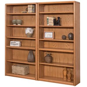 Martin Furniture Contemporary 6 Shelf Bookcase - Fully Assembled