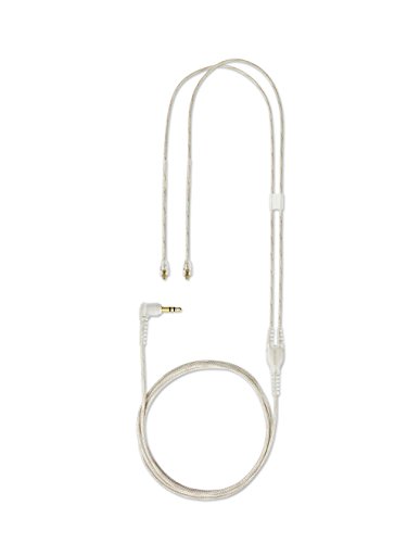 Shure EAC64CL 64 -Inch Detachable Earphone Cable for SE215, SE315, SE425 and SE535 Earphones (Clear)