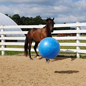 Horsemen's Pride 30-Inch Mega Ball for Horses, Blue