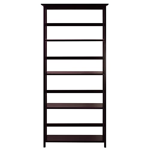 Casual Home Mission Style 5-Shelf Bookcase, Espresso