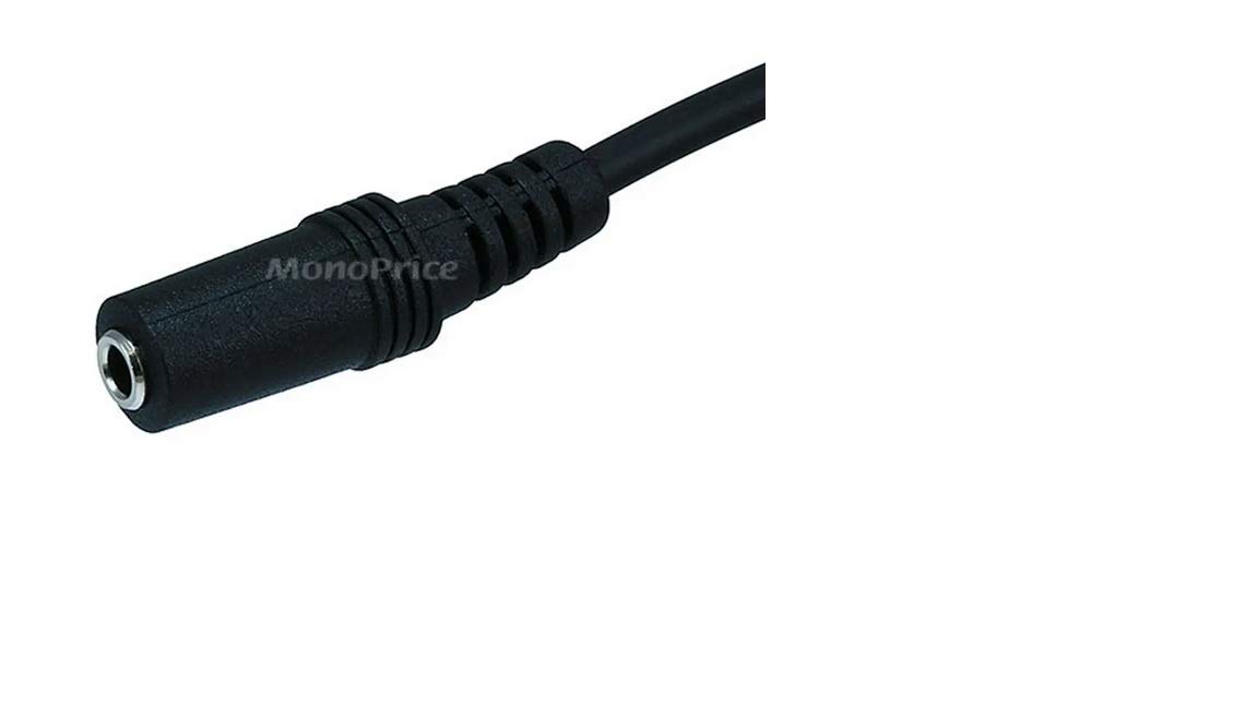 Monoprice Stereo Audio Headphone Extension Cable 3.5mm - 6 FT