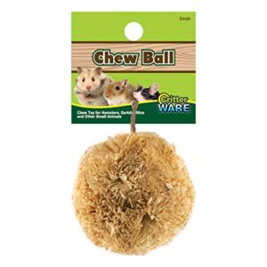 ware manufacturing natural corn leaf ball toy for small pets, small