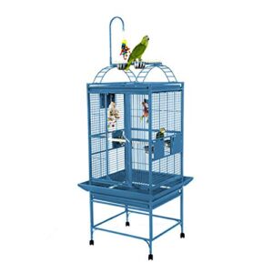 a&e cage 8002422 sandstone play top bird cage with 5/8" bar spacing, 24" x 22"