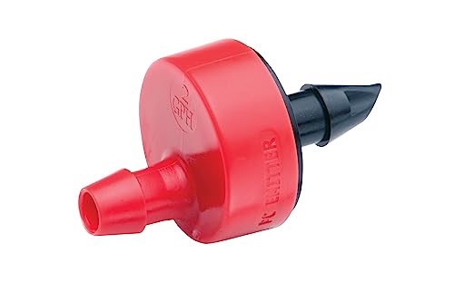 Rain Bird SW20-30PS Drip Irrigation Spot Watering Dripper/Emitter, 2 Gallon Per Hour, 30-Pack,Red/Black