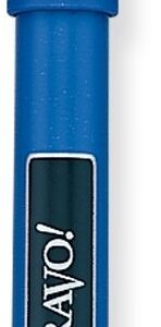 PILOT Bravo Liquid Ink Marker Pens, Bold Point, Blue Ink, 12-Pack (11035)