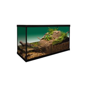 TetraFauna Viqaquarium, All-In-One Terrarium And aquarium, Ideal For Aquatic Reptiles And Amphibians