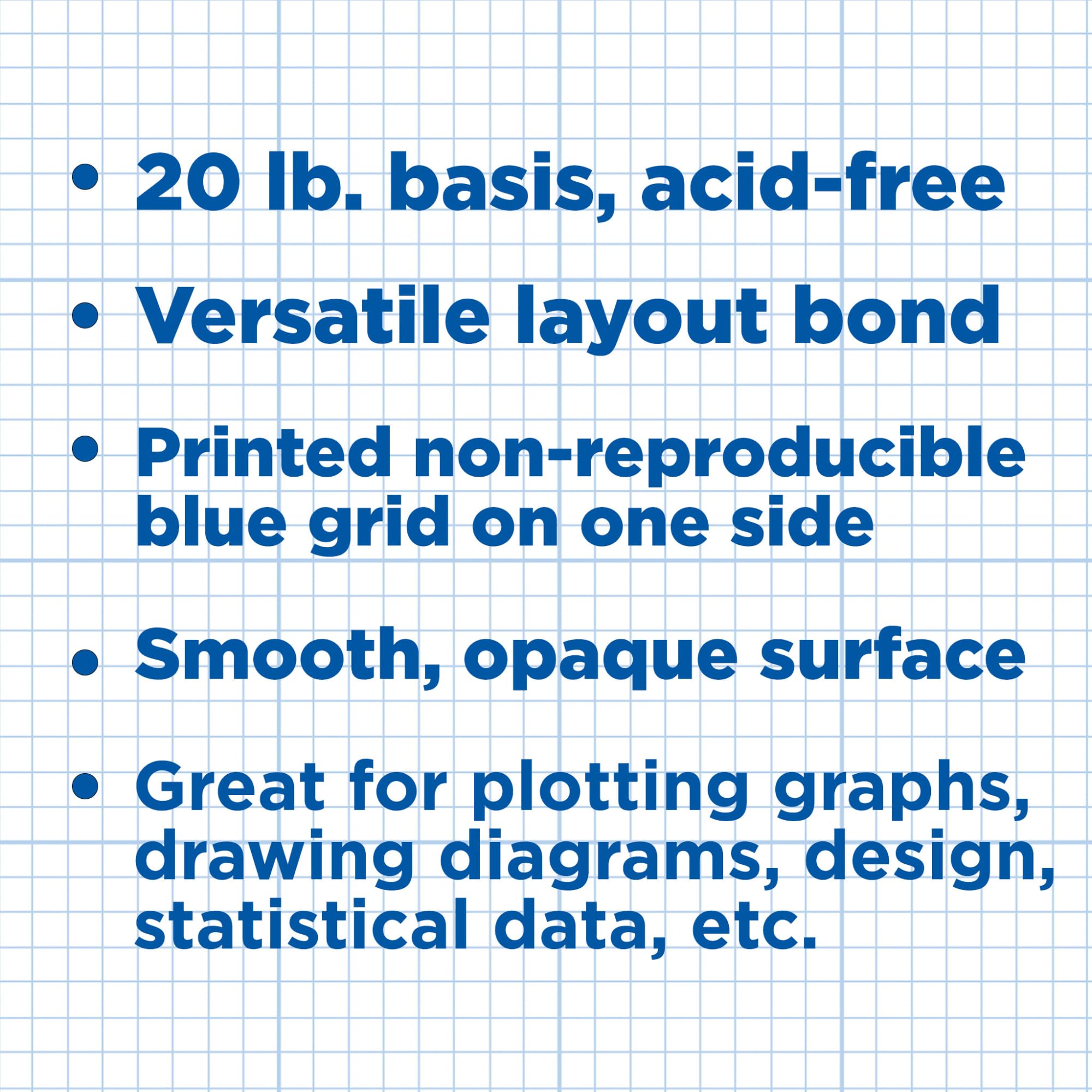 ALVIN Isometric Paper Pad 30 Sheets of 8.5" x 11" Model 1242-1 Drafting and Graph Paper Suitable for Pencil and Ink Laser Copier and Inkjet Printer Compatible 20 pound Acid-Free - 30 Sheet Pad 8.5 x 11 inches