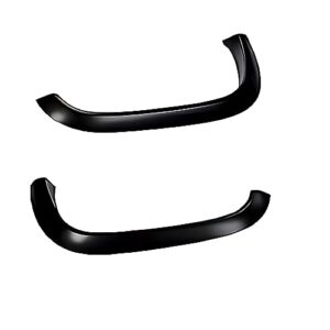 bushwacker extend-a-fender extended front fender flares | 2-piece set, black, smooth finish | 20085-02 | fits 2011-2016 ford f-250 & f-350 super duty styleside (excludes dually)