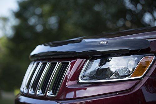 Auto Ventshade [AVS]Bugflector II / Hood Shield | 2011 - 2020 Jeep Grand Cherokee, High Profile - Smoke, 1 pc. | 25073