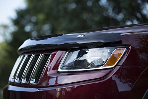 Auto Ventshade [AVS]Bugflector II / Hood Shield | 2011 - 2020 Jeep Grand Cherokee, High Profile - Smoke, 1 pc. | 25073