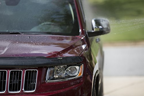 Auto Ventshade [AVS]Bugflector II / Hood Shield | 2011 - 2020 Jeep Grand Cherokee, High Profile - Smoke, 1 pc. | 25073