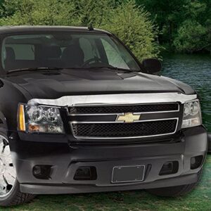 Auto Ventshade [AVS]Bugflector II / Hood Shield | 2011 - 2014 GMC Sierra 2500HD & 3500HD, High Profile - Smoke, 1 pc. | 25083