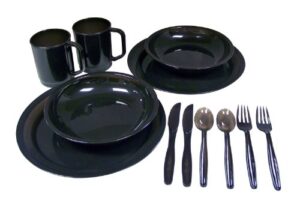 coleman 2-person dinner set, colors may vary