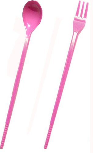 Alta AR0623068 3-Way Chopsticks Mini Set, Pink