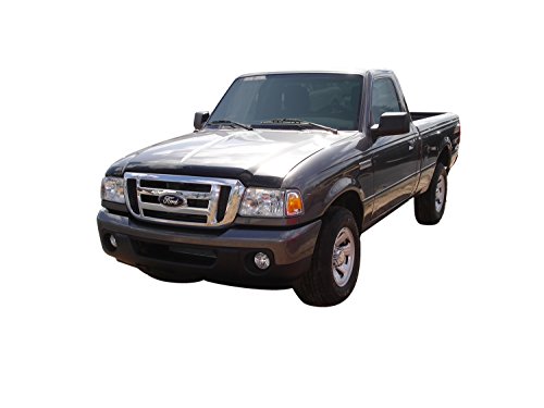 Auto Ventshade [AVS] Aeroskin Hood Protector | 2004 - 2012 d Ranger, Low Profile/Flush - Smoke | 322021