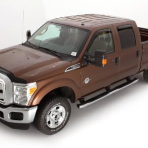 Auto Ventshade [AVS]Bugflector II / Hood Shield | 2011 - 2016 Ford F-250, F-350, F-450, F-550, High Profile - Smoke, 1 pc. | 25062