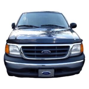 Auto Ventshade [AVS]Bugflector II / Hood Shield | 2011 - 2016 Ford F-250, F-350, F-450, F-550, High Profile - Smoke, 1 pc. | 25062