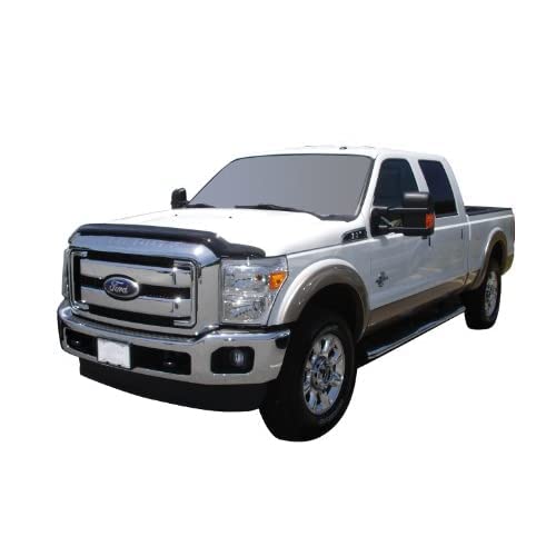 Auto Ventshade [AVS]Bugflector II / Hood Shield | 2011 - 2016 Ford F-250, F-350, F-450, F-550, High Profile - Smoke, 1 pc. | 25062