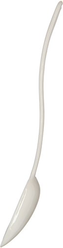 Carlisle FoodService Products Plastic Solid Spoon, 9 Inches, White