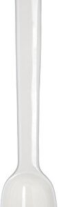 Carlisle FoodService Products Plastic Solid Spoon, 9 Inches, White