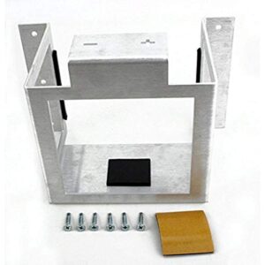 braille battery 3118 aluminum horizontal mount kit for b3121c, b3121c and ml30c batteries