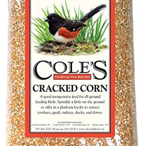 Cole's CC10 Cracked Corn Bird Food, 10-Pound