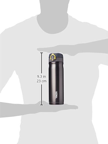 Thermos Direct Drink Flask, Charcoal, 470 ml