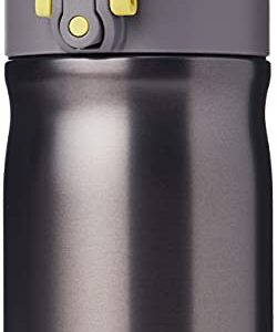 Thermos Direct Drink Flask, Charcoal, 470 ml