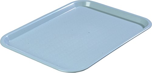 Carlisle FoodService Products CT101459 Café Standard Cafeteria / Fast Food Tray, 10" x 14", Slate Blue