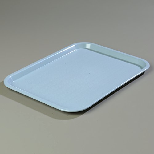 Carlisle FoodService Products CT101459 Café Standard Cafeteria / Fast Food Tray, 10" x 14", Slate Blue