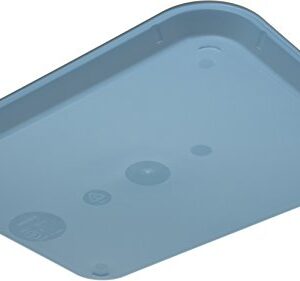 Carlisle FoodService Products CT101459 Café Standard Cafeteria / Fast Food Tray, 10" x 14", Slate Blue