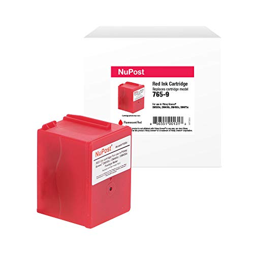 ecoPost Remanufactured Postage Meter Ink Cartridge Replacement for Pitney Bowes 787-E | Magenta