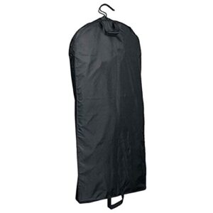 preferred nation 48" garment cover, black, one size