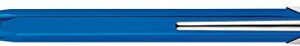 Caran D'Ache 849 Metal-X Ballpoint Pen - Blue