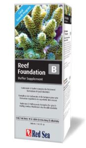 red sea fish pharm are22023 reef foundation buffer supplement-b for aquarium, 500ml, package may vary