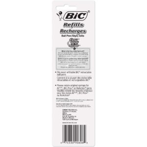 BIC Pen Refill for Wide Body/Velocity/Clear Click, Medium Point, Pack of 2, Blue - MRC21-B-BLU